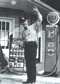 50's Gas Station Attendant