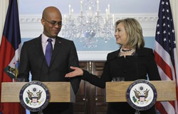 Martelly and Clinton