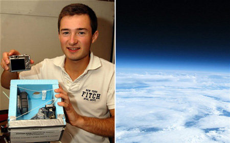 British Teen Takes Pictures Of Earth From Space