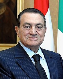 Ousted President Hosni Mubarak, who controlled Egypt from 1981 to 2011. 
