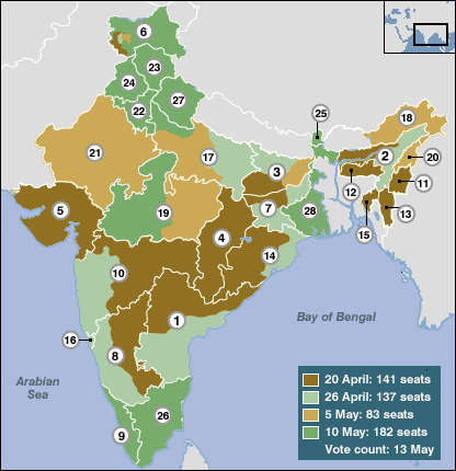 india election map