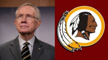 Democrat-Harry-Reid-NFL-Redskins