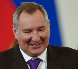 Russian Deputy Prime Minister Dmitry Rogozin suggests that NASA "bring their astronauts to the International Space Station using a trampoline."
