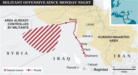 Iraq_militant offensive since June09 2014