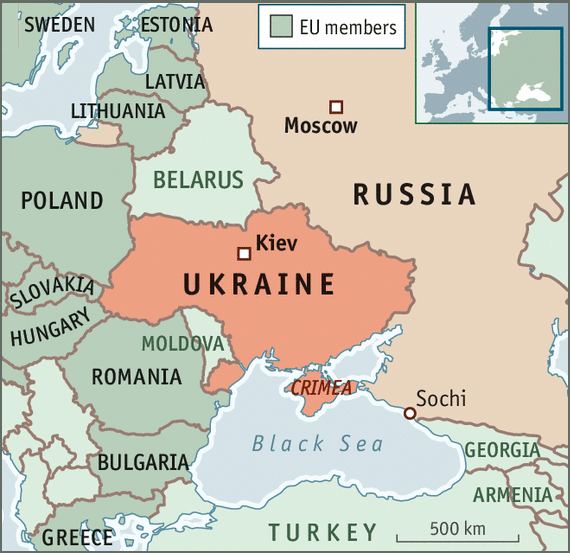 ukraine-eu-russia-map