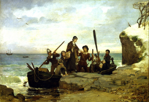 pilgrims-landing