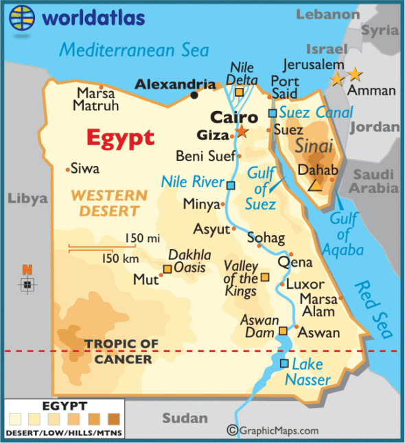 egypt-map