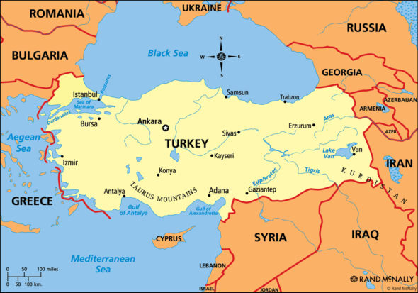 Turkey-map