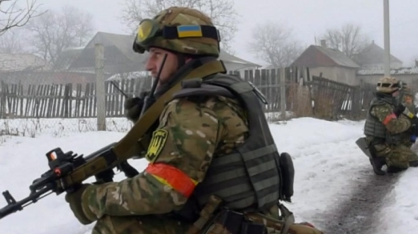Reuters accompanies Ukraine's National Guard during sweep of village