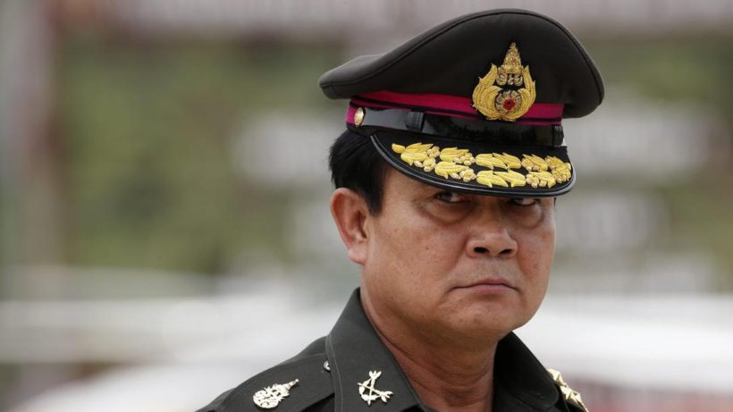 Thai Prime Minister Prayuth Chan-ocha was head of the Thai military junta that seized power in May 2014. He was named prime minister in August, 2014 by his hand-picked National Assembly. (Photo: Rungroj Yongrit / European Pressphoto Agency)