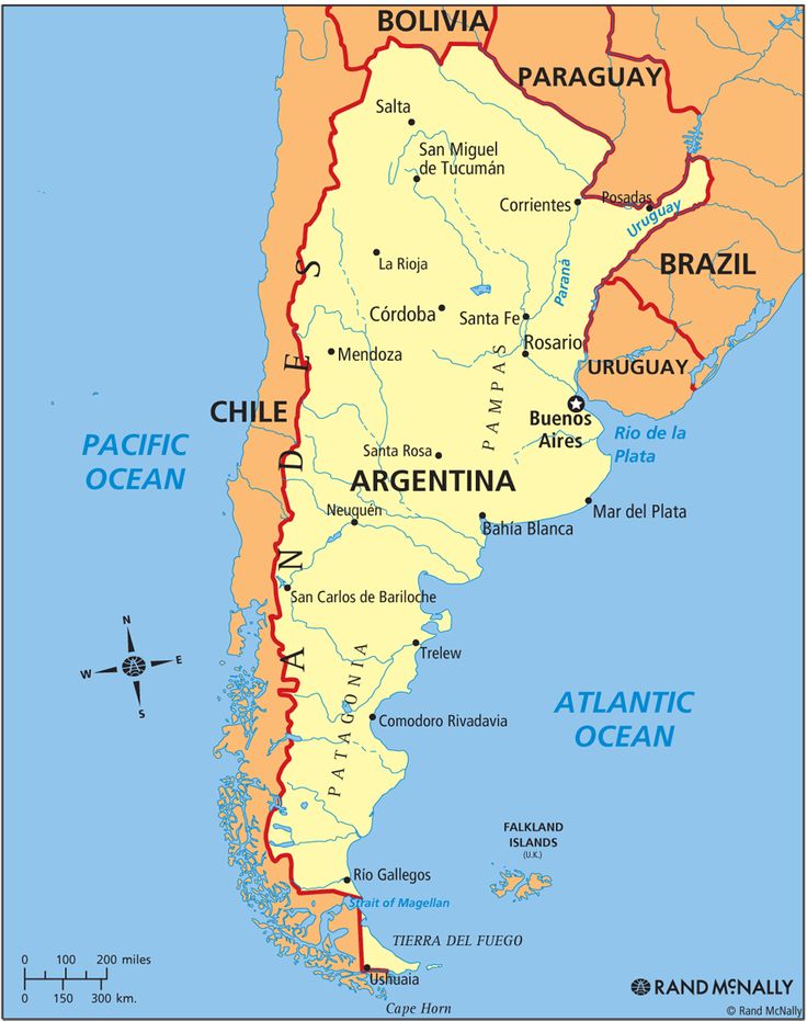 Argentina-map