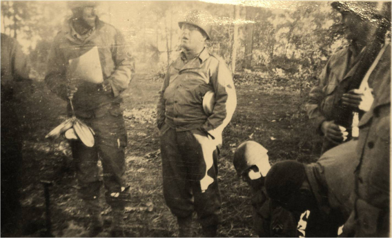 United States Army Master Sgt. Roddie Edmonds, right, in an undated photo released by the Yad Vashem Holocause Memorial.