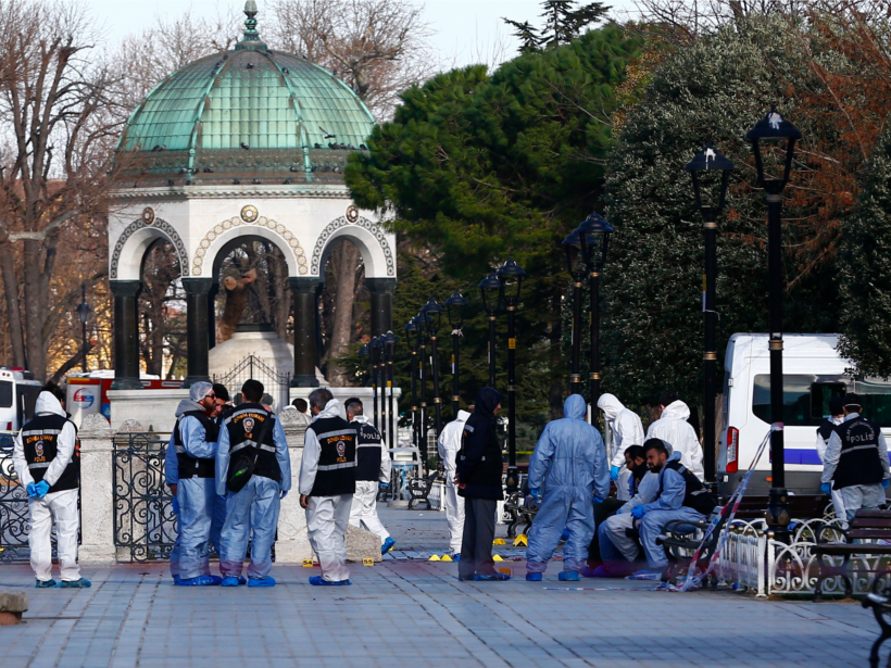 ISIS terrorists targeted tourists in Istanbul, Turkey.