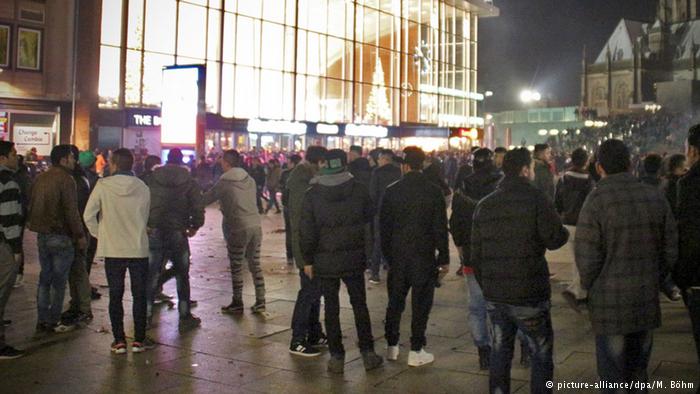 On New Year’s Eve, men of Moroccan, Algerian or Tunisian origin, aged between around 17 and 30, sexually harassed and attacked a large number of women in Cologne, Germany. (Photo: Deutsche Welle) 