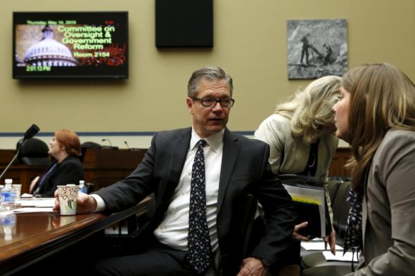 Homeland Security Inspector General John Roth waits to testify before a House Oversight and Government Reform hearing in Washington, D.C., May 14, 2015. (Photo: Reuters) 