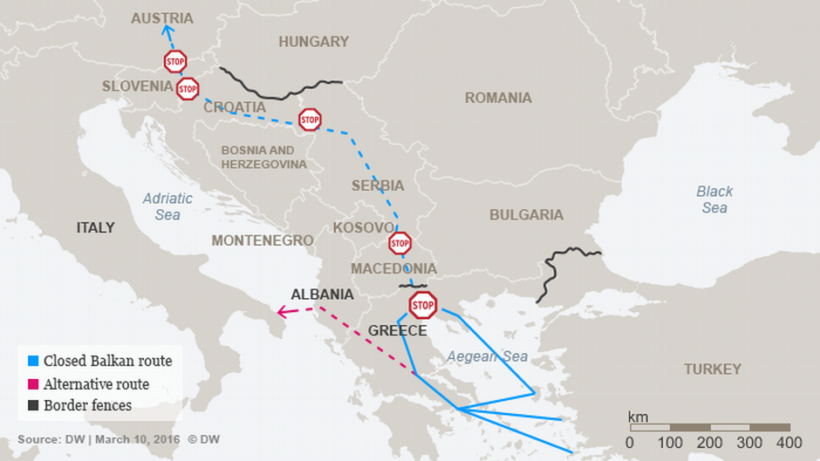 map-migrant-route