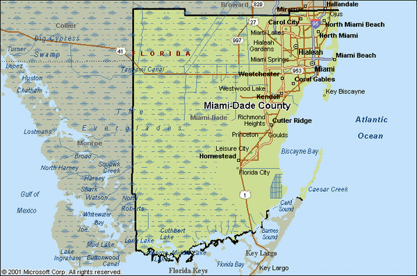 Miami-Dade-county-map