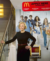 McDonald's President Jan Fields