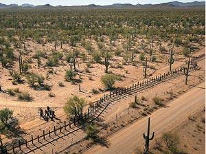 border fence