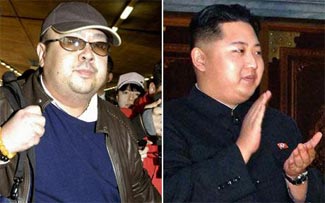 Kim Jong-nam and Kim Jong-un