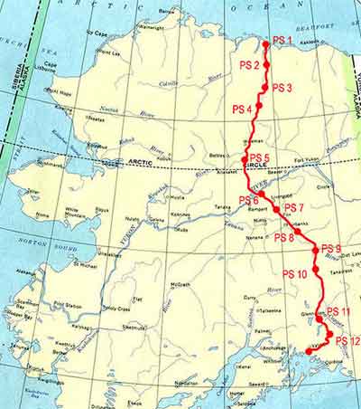 Trans Alaska Pipeline Map