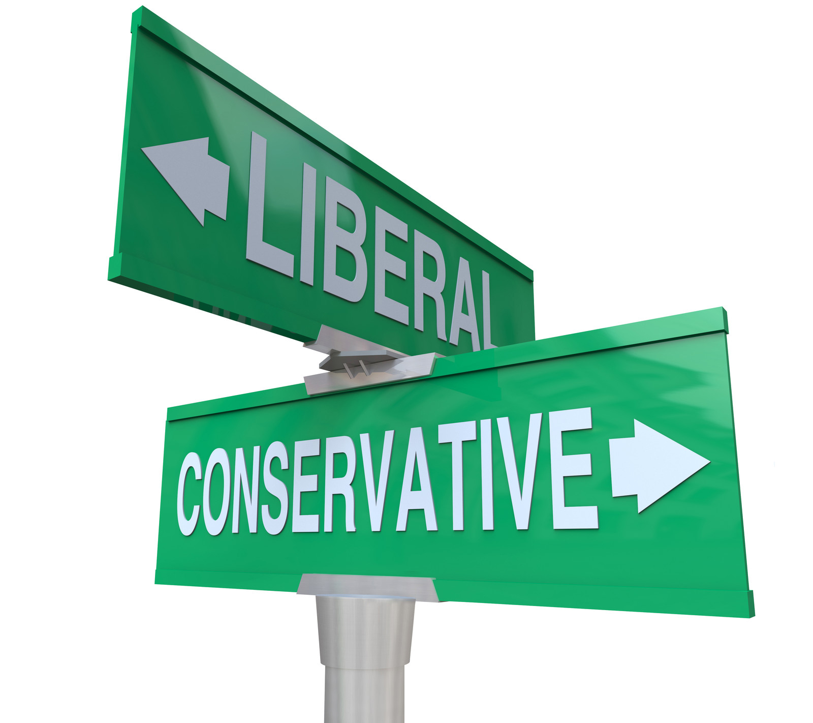 Liberal Vs Conservative Views Chart