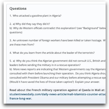 Questions