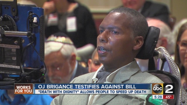 Ravens linebacker O.J. Brigance