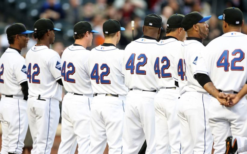 jackie robinson number retired in all of baseball