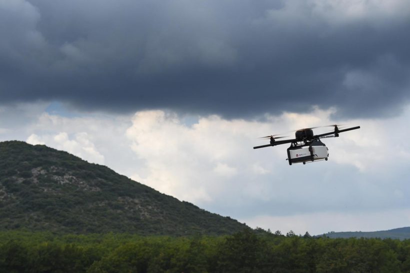 Walmart seeks to test drones for home delivery, pickup