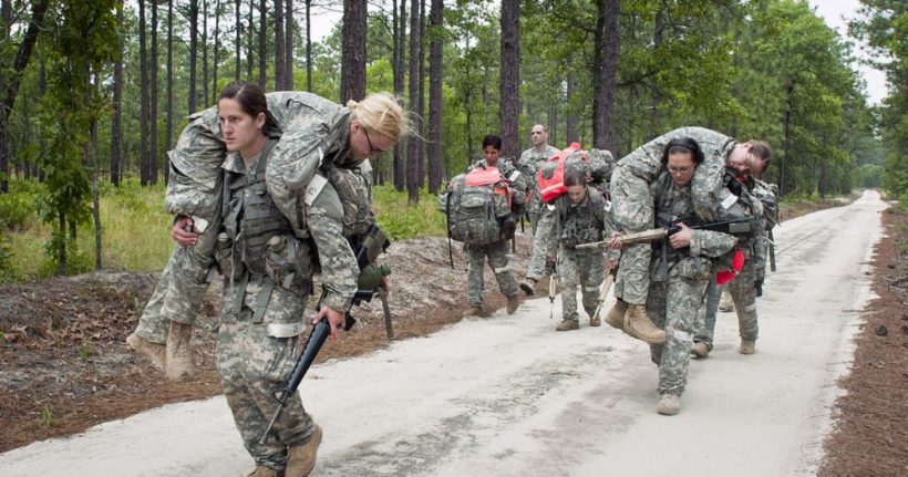 All-male infantry units outperform teams with women