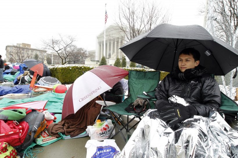 Supreme Court tells lawyers: Stand in line yourselves.