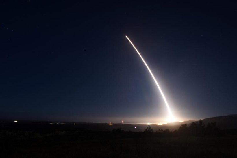 U.S. test-fires ICBMs to stress its power to Russia, North Korea