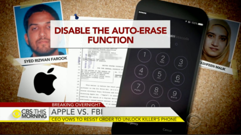 Apple refuses to unlock phone of San Bernardino terrorist