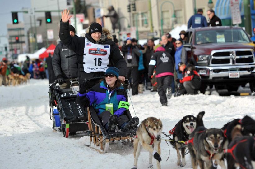 Three-time champion Seavey in lead halfway through Alaska’s Iditarod