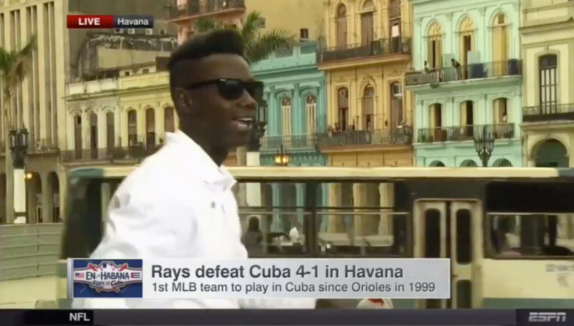 Cuban Dissidents Interrupt ESPN Broadcast, Chant “Down With Castro!”