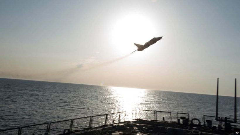 Russian jets make ‘simulated attack’ passes near U.S. destroyer