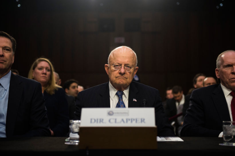 Hackers target presidential candidates, U.S. spy chief says