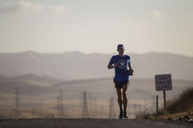 World record in trek across America