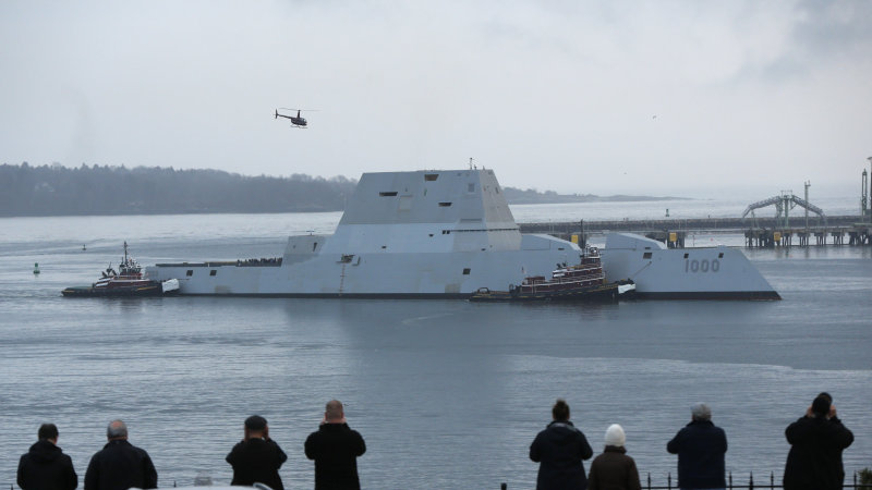 USS Zumwalt breaks down for 2nd time