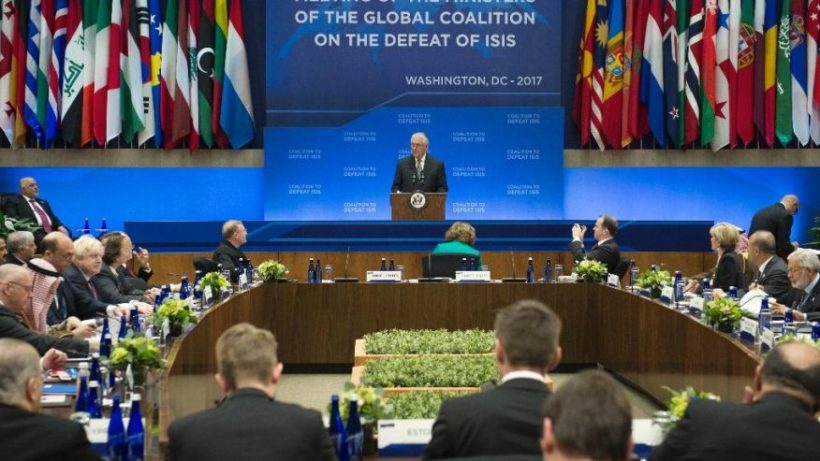 ‘Defeating ISIS No.1 US goal’: Tillerson at coalition summit