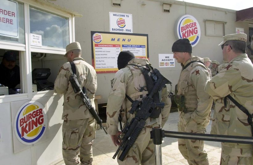 U.S. Soldiers Must Battle On—Without Burger King