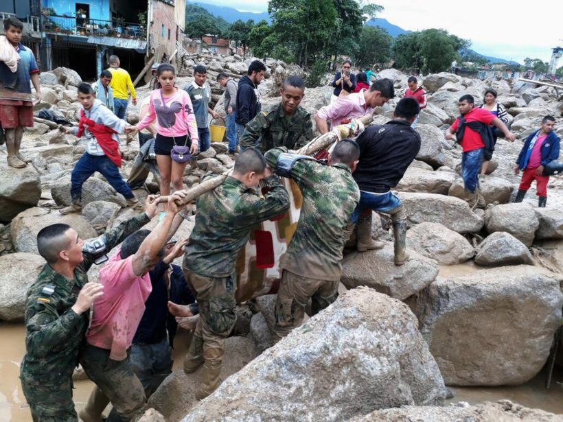 Colombian mudslide disaster