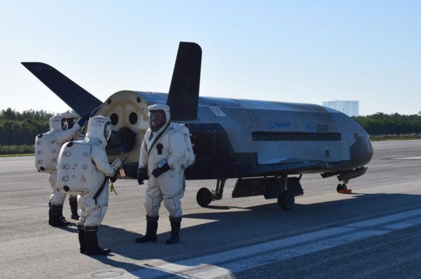 Mysterious X-37B plane lands after secret two-year mission