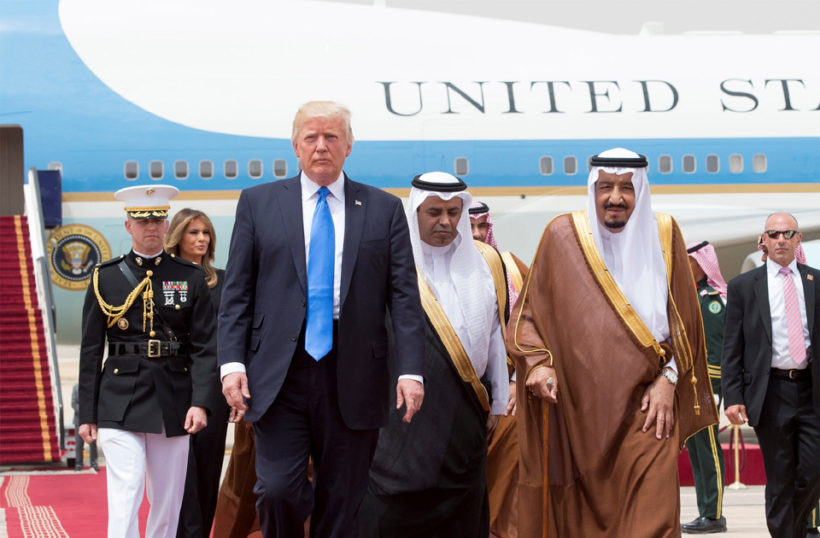 Trump exhorts leaders from Muslim countries to confront terrorism