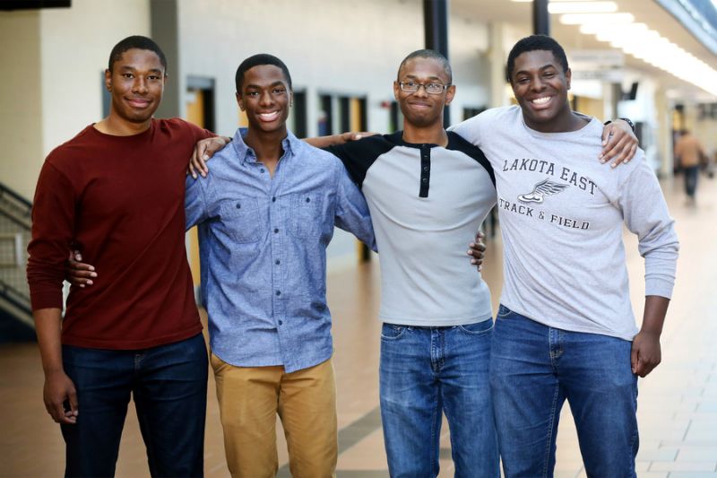 Quadruplet brothers pick Yale over all other Ivies