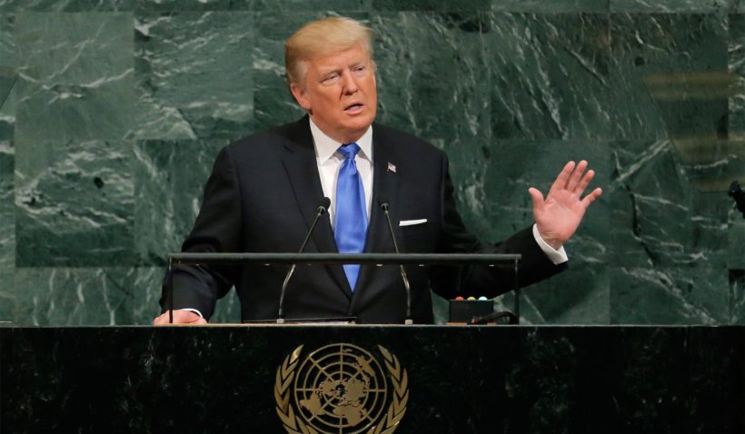 What did President Trump say at the UN? Part 1…
