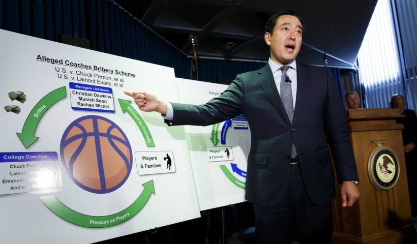 4 NCAA coaches face federal charges over alleged college basketball fraud scheme