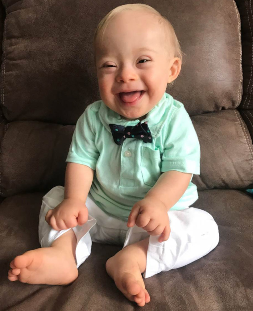 Meet the first Gerber baby with Down syndrome. His name is Lucas.