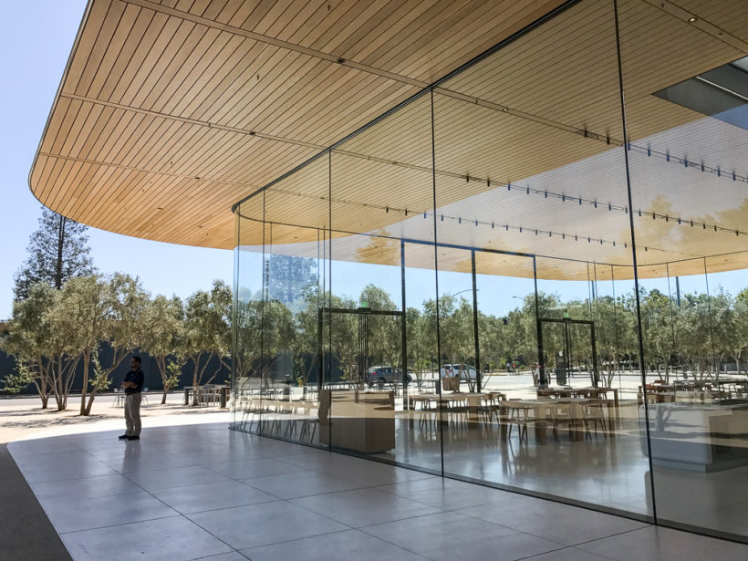 Apple employees at $5B glass spaceship campus are walking into walls